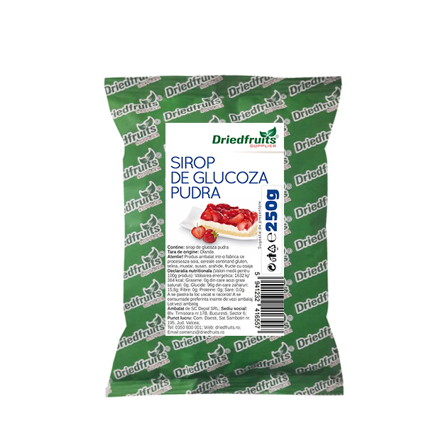 Sirop glucoza pudra - 250 g imagine produs 2021 Dried Fruits